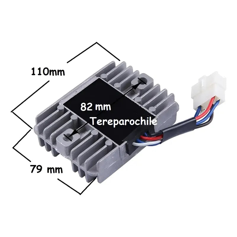 Regulador De Voltaje Avr Metal 5 Cables Kipor Y Otras Marcas