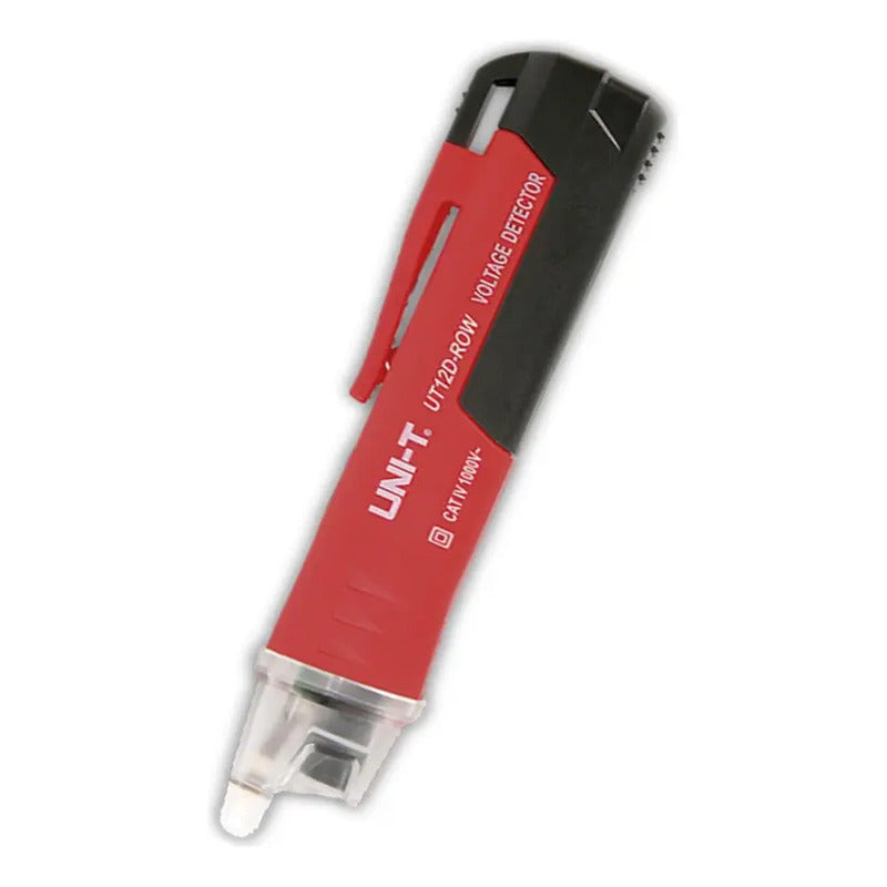 Tester Detector Fase Buscapolo Voltaje Uni-t Portatil 1000v Rojo Y Negro