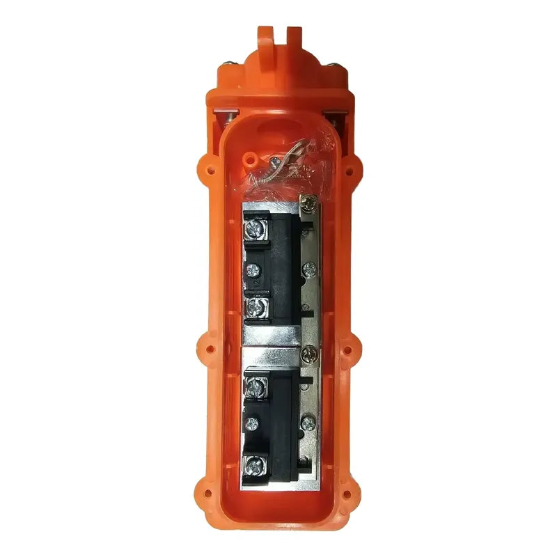 Botonera Switch Colgante Puente Grúa 4 Botones Cob-62 Cob62 Naranja