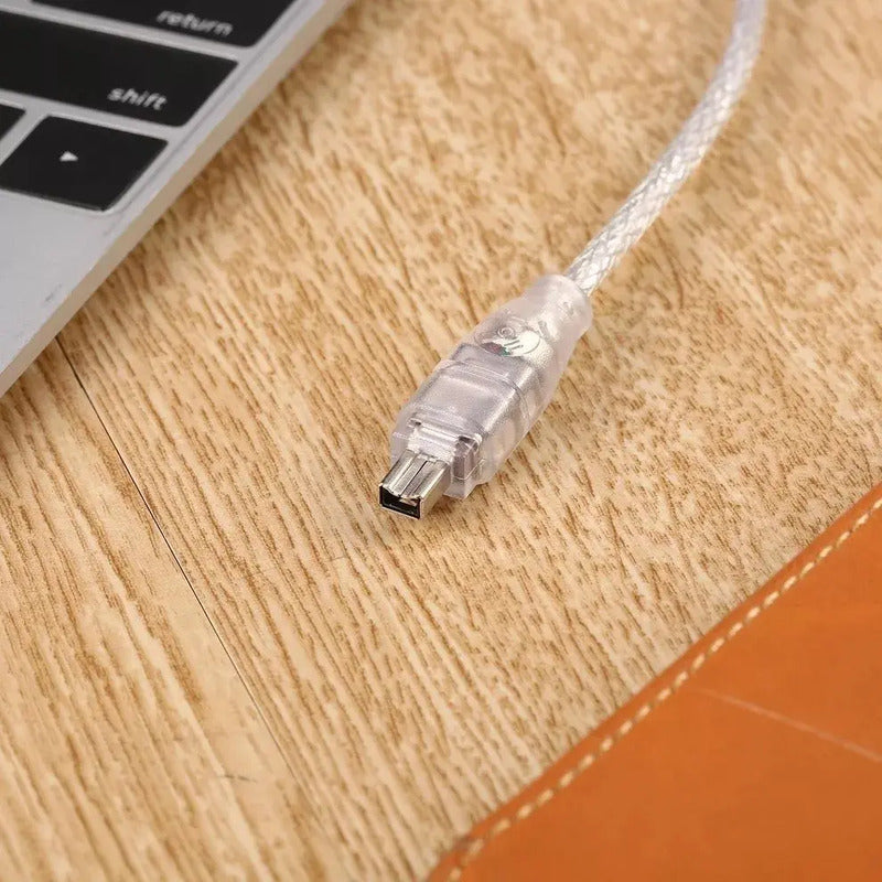 Cable Firewire Usb Ieee 1394 4 Pin Usb 1.2m Ilink Video
