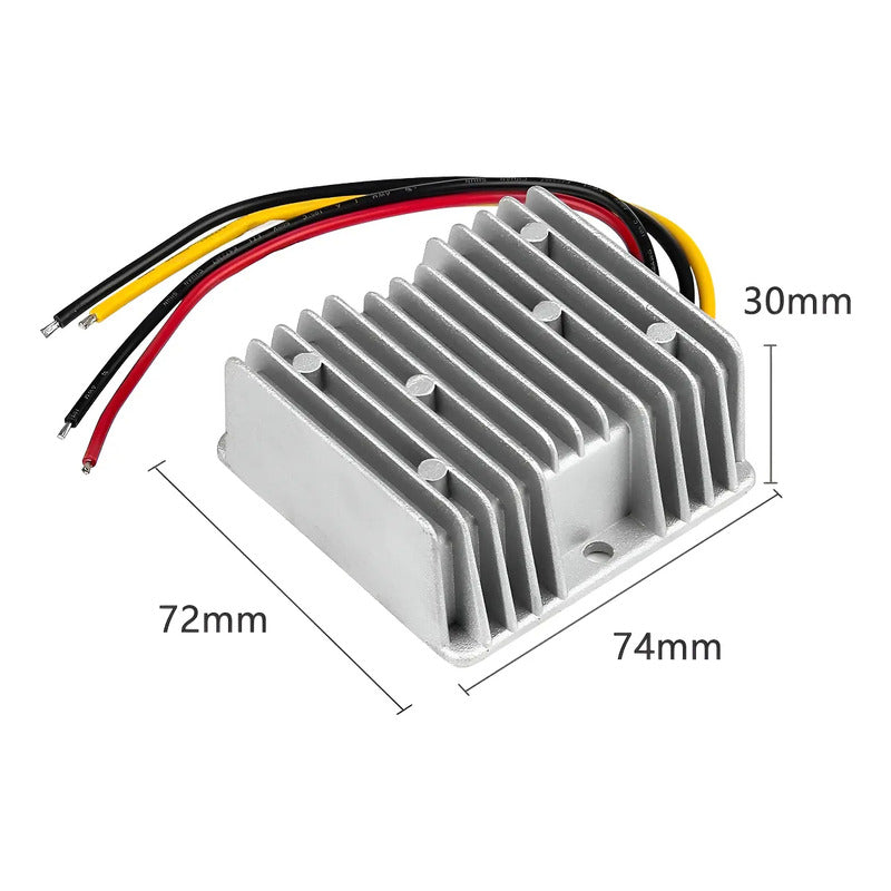 Convertidor Regulador Marca Tereparochile 12v A 24v 15a 360w Protecciones Ip68