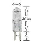 Ampolleta Bipin Halogena G5.3mm 220v 50w 3000 Horas 2700k Calido 2700°k